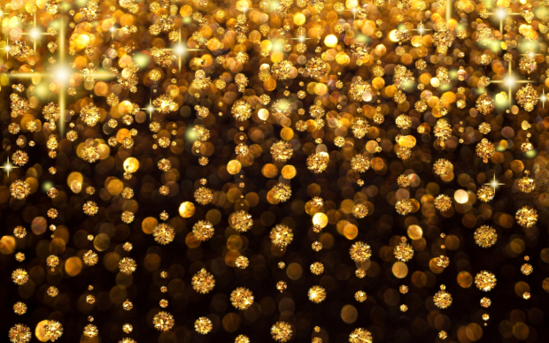 Cute Gold Glitter Backgrounds 2