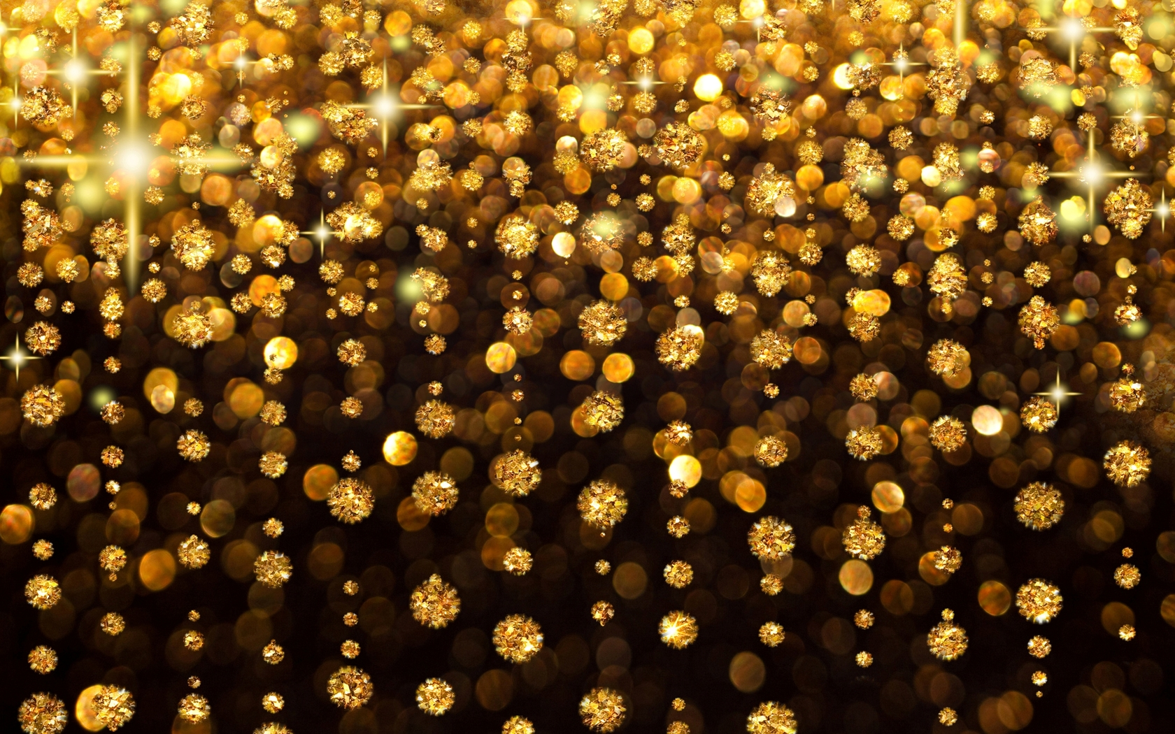 Gold Glitter Background 