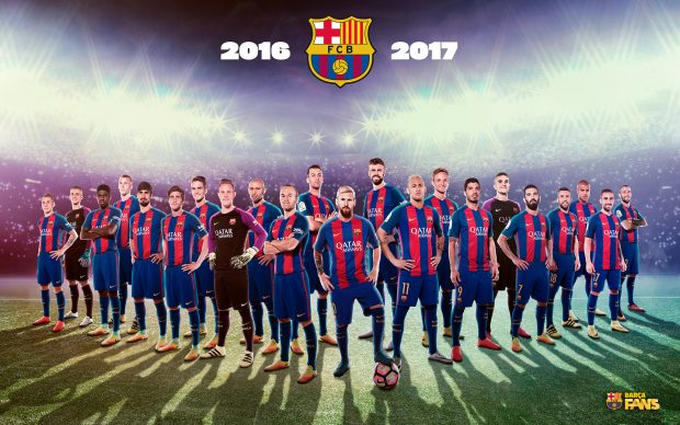 FC Barcelona Team 2016 2017