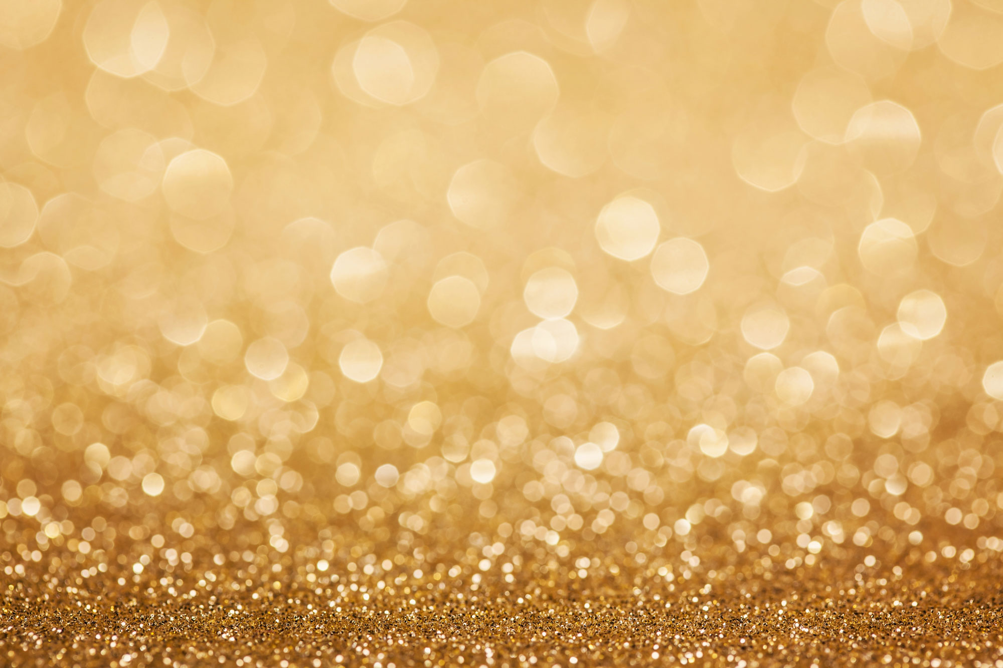 Gold Glitter Background 