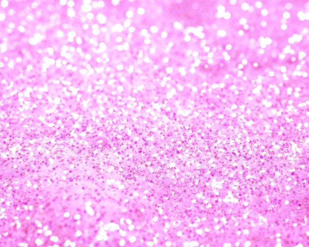 Love Pink Glitter Wallpaper 1
