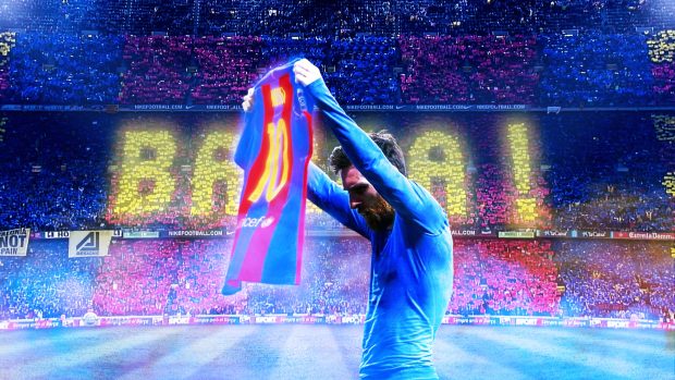 Messi vs El Clasico 2017 Wallpaper 2