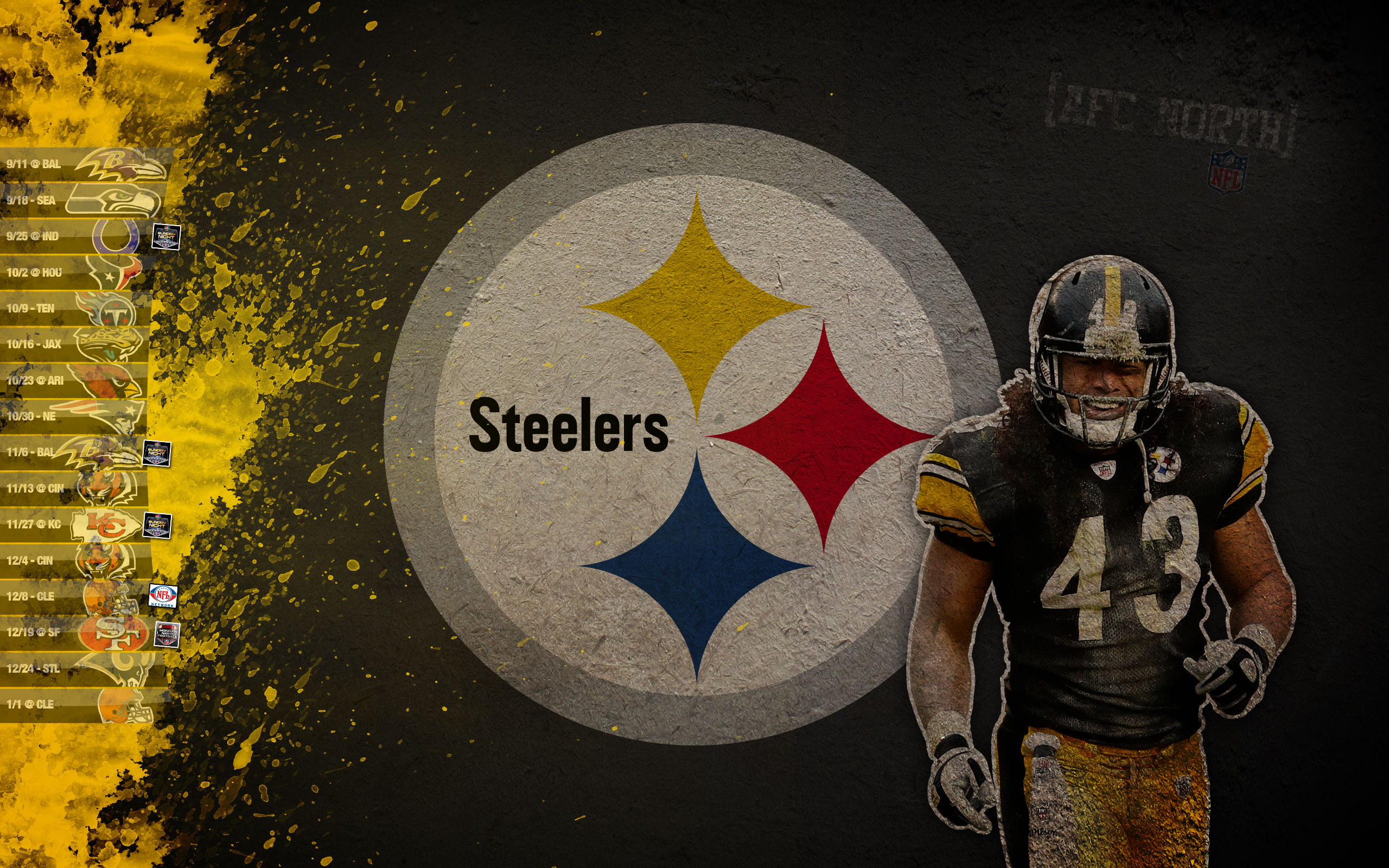 Pittsburgh Steelers Logo Wallpaper HD  PixelsTalk.Net