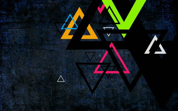 Triangles Wallpaper Full HD